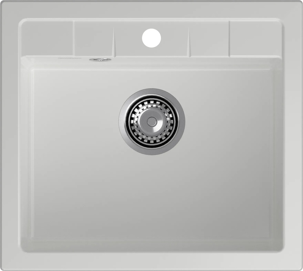 Детальное фото товара: GranFest QUADRO GF-Q-561, мойка, мрамор, иней