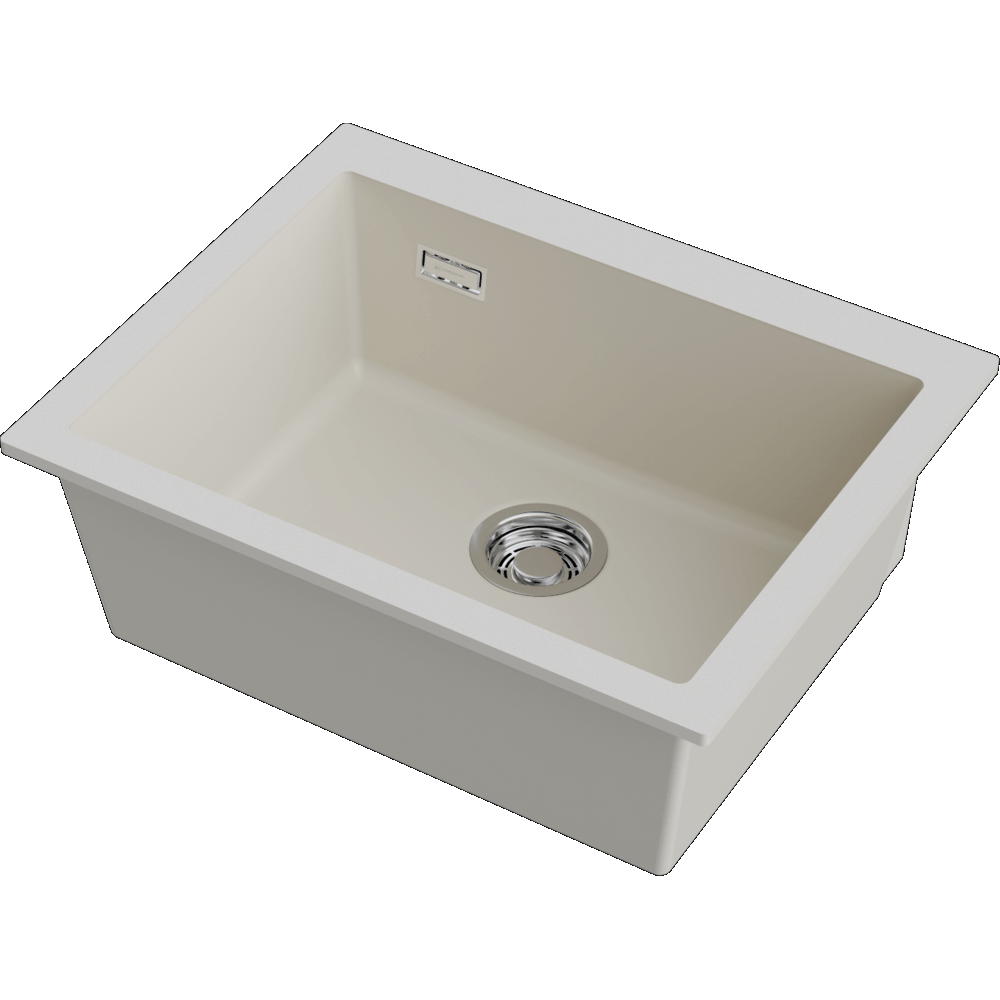 Детальное фото товара: Omoikiri Omishima 60-U-CR Matt, мойка, керамика, cream матовый