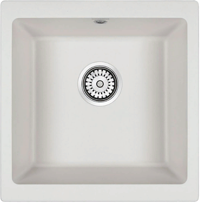 Детальное фото товара: Paulmark GERA 50, мойка, гранит, белый