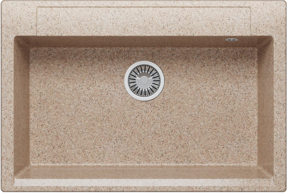 Фото товара: Polygran ARGO-760, мойка, мрамор, песочный 302