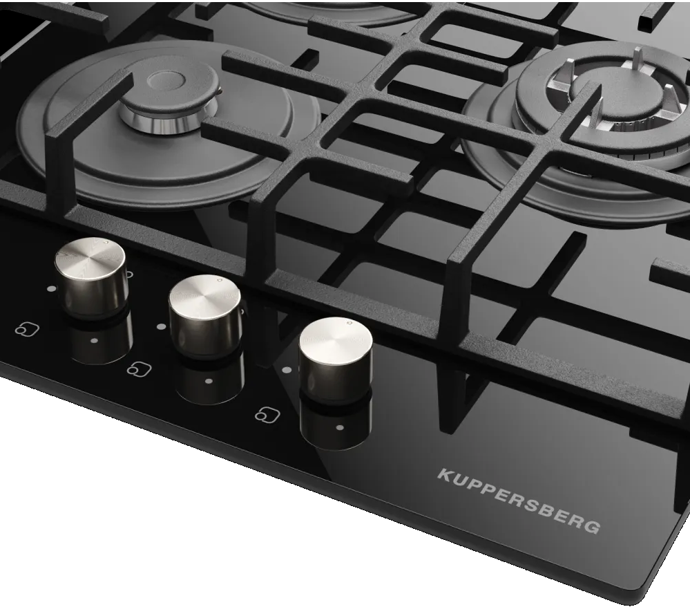 Kuppersberg FG 45 B Детальное фото товара: Kuppersberg FG 45 B газовая поверхность