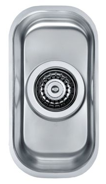 Фото товара: ALVEUS VARIANT 110 SAT, мойка, нержавеющая сталь сатин (в комплекте с сифоном 1130550)