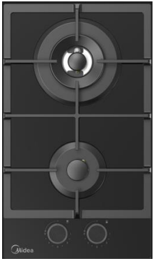 Фото товара: Midea MG3270TGB газовая поверхность