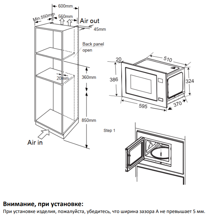Схема встраивания