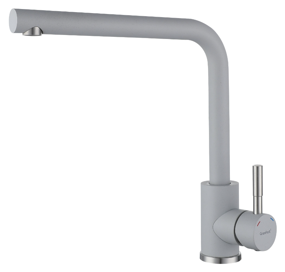 GranFest GF-Z-5411, смеситель, гранит, серый Детальное фото товара: GranFest GF-Z-5411, смеситель, гранит, серый