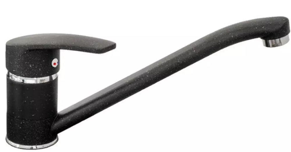 Фото товара: ALVEUS GENESIS GM 210 G91 AQ, смеситель, гранит, черный