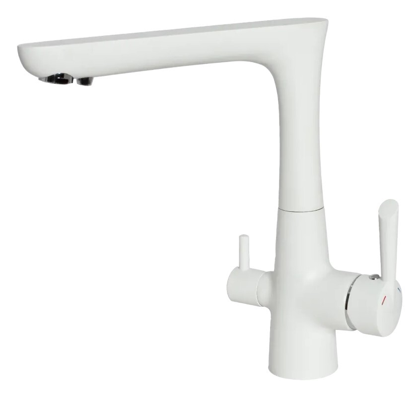 Фото товара: GranFest 3223, смеситель, мрамор, иней