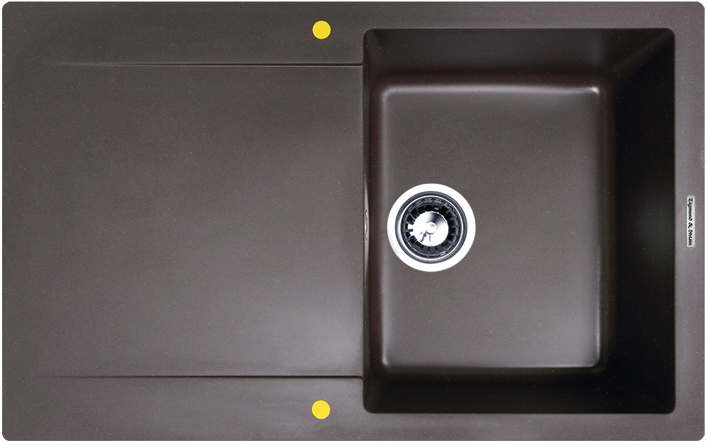 Фото товара: Zigmund & Shtain RECHTECK 775, мойка, швейцарский шоколад