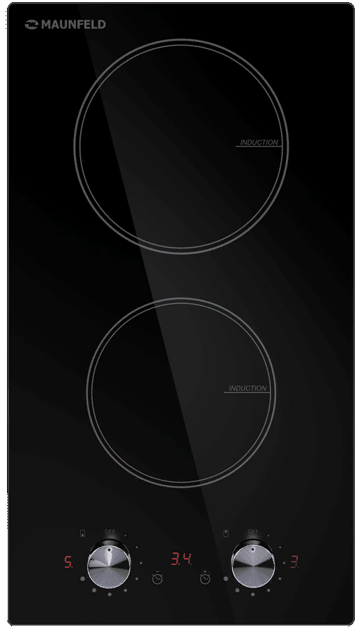 Фото товара: Maunfeld CVI292MBK индукционная поверхность
