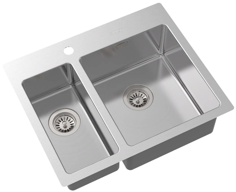 Фото товара: Oulin OL-FTR202R, мойка, нержавеющая сталь сатин