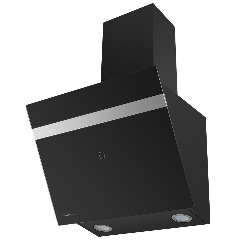 Фото товара: Maunfeld MEDWAY 60 Glass Black/Stripe Inox