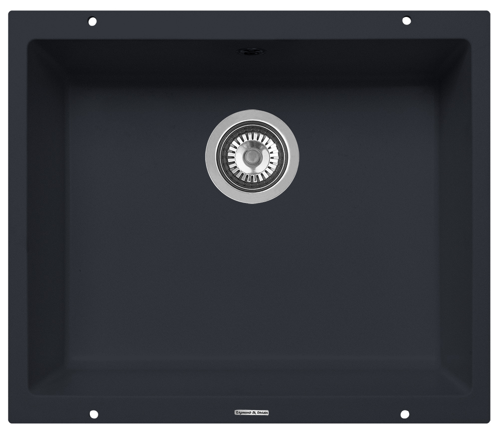 Фото товара: Zigmund & Shtain INTEGRA 500, мойка, черный базальт