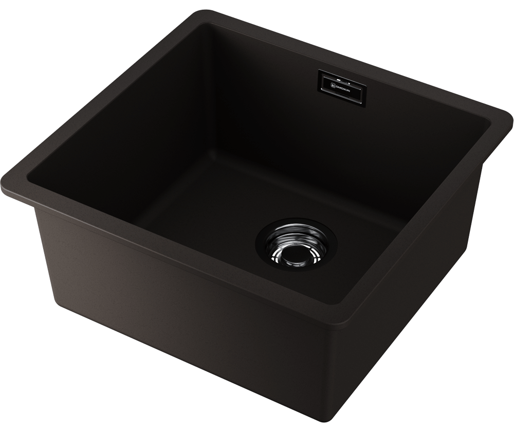 Детальное фото товара: Omoikiri Kata 44-U-ES, мойка, гранит, эспрессо