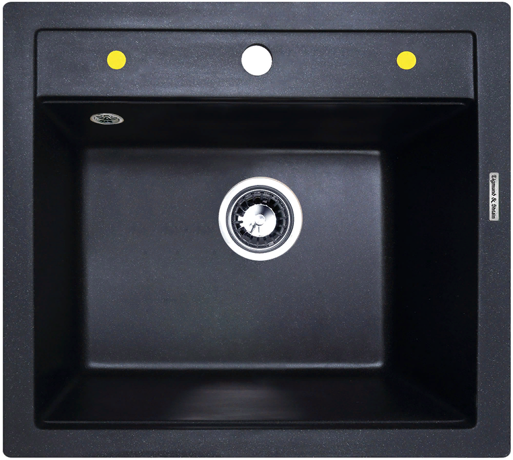 Фото товара: Zigmund & Shtain PLATZ 560, мойка, темная скала   