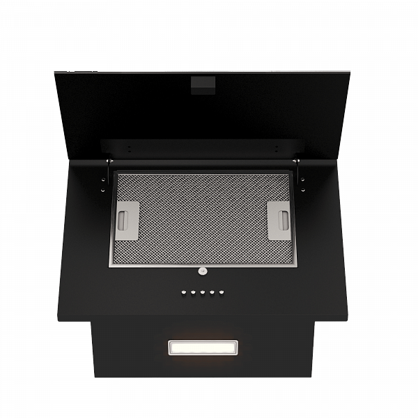 Детальное фото товара: Elikor Коралл 50П-430-К3Д черный/черн.стекло