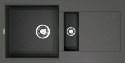 Фото товара: Omoikiri Sakaime 86-2-PL, мойка, гранит, платина