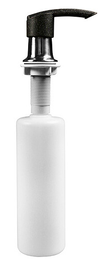 GranFest 001, дозатор, гранит, черный Детальное фото товара: GranFest 001, дозатор, гранит, черный