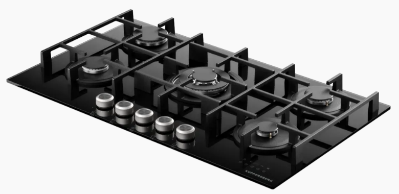 Kuppersberg FG 98 B Детальное фото товара: Kuppersberg FG 98 B газовая поверхность