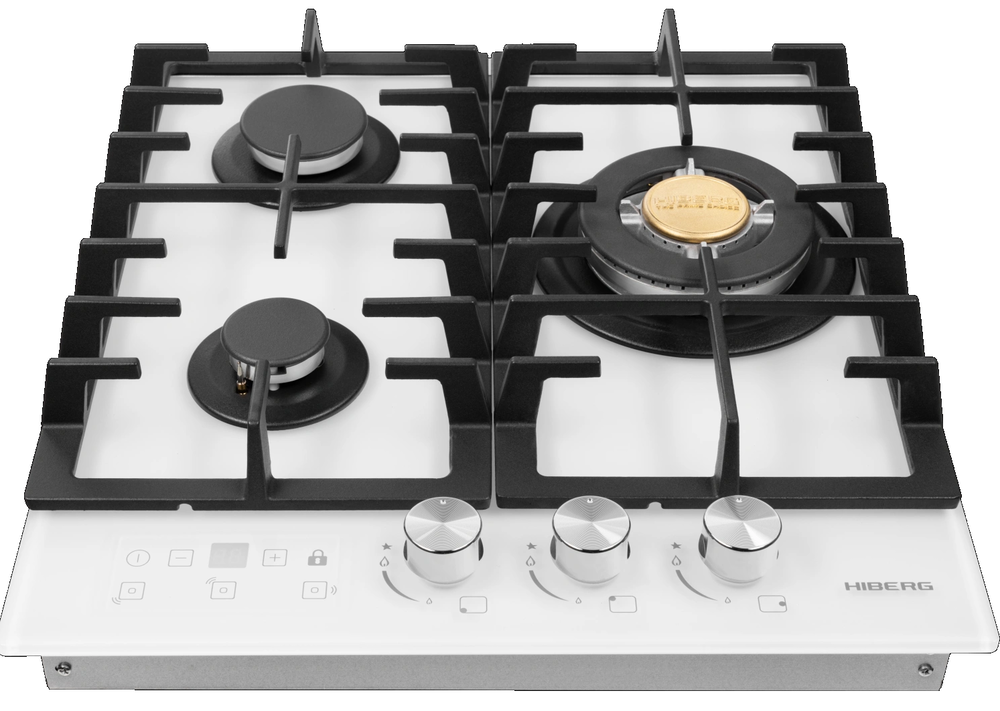 Детальное фото товара: HIBERG VM 4235 W газовая поверхность