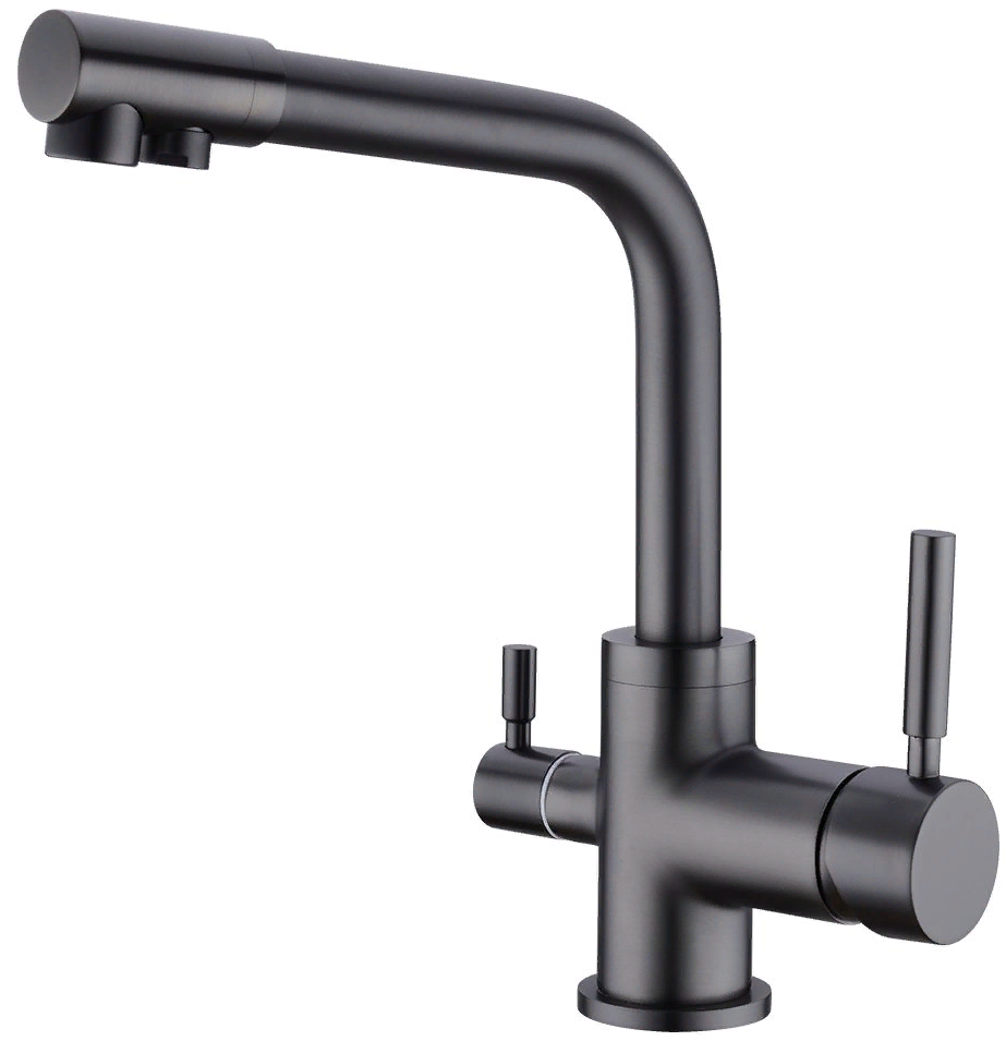 Фото товара: Emar ECB-3003N PVD Dark, смеситель, вороненая сталь