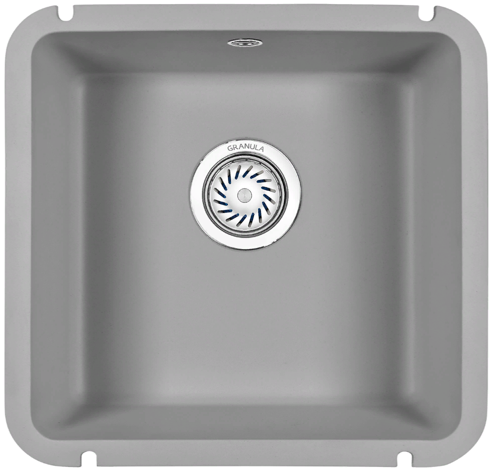 Фото товара: GRANULA 3801 мойка, гранит, алюминиум