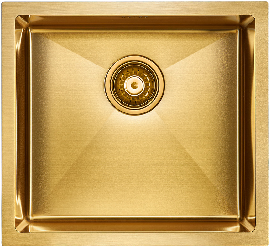 Фото товара: Paulmark MARX, мойка, нержавеющая сталь, брашированное золото