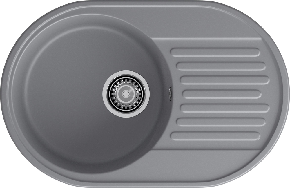 Фото товара: GranFest QUARZ GF-Z18, мойка, гранит, темно-серый