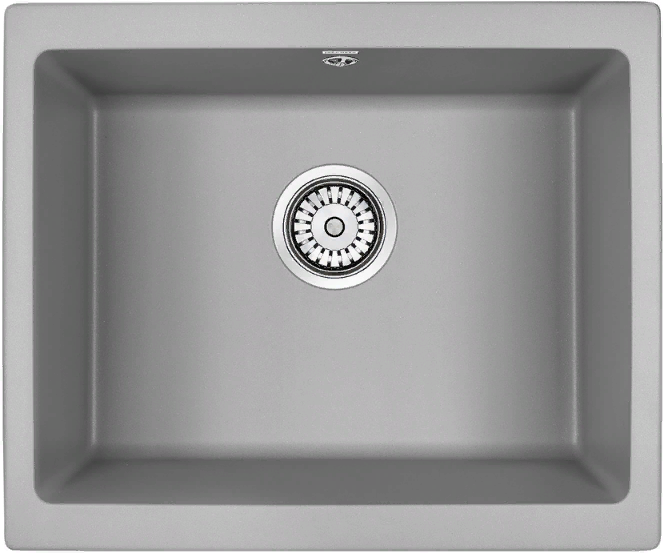 Детальное фото товара: Paulmark GERA, мойка, гранит, серый металлик
