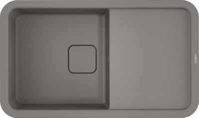 Фото товара: Omoikiri Tasogare 86-GR, мойка, гранит, leningrad grey