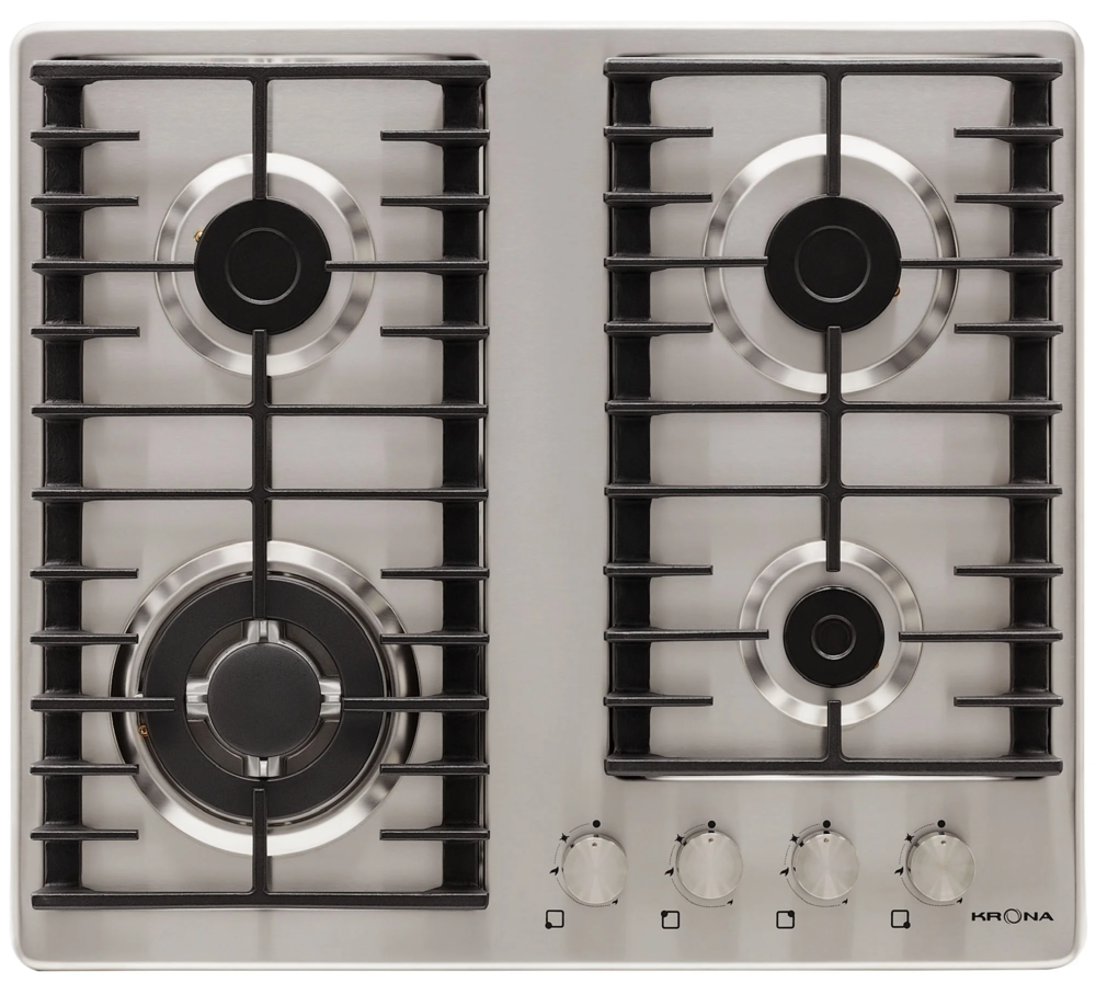 Фото товара: Krona HAGEL 60 IX W газовая поверхность