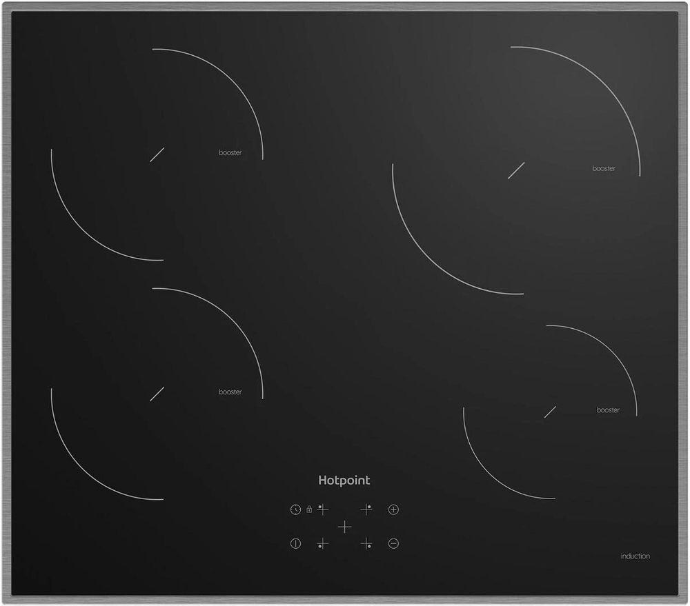 Hotpoint HQ 1460S IX Фото товара: Hotpoint HQ 1460S IX индукционная поверхность