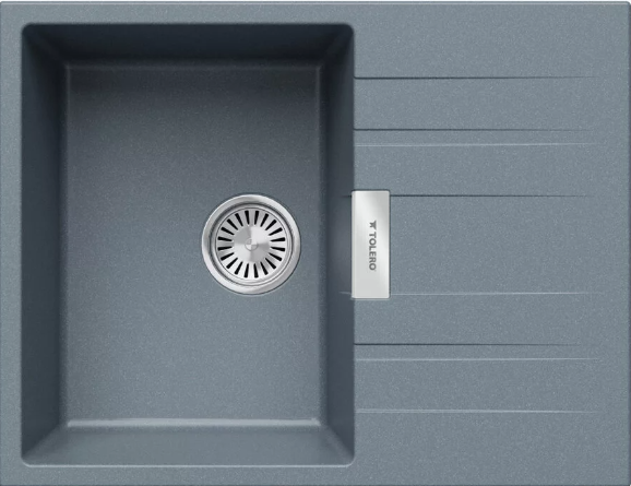 Фото товара: Tolero Loft TL-650, мойка, гранит, грей