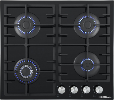 Фото товара: HOMSair HGG646BK газовая поверхность