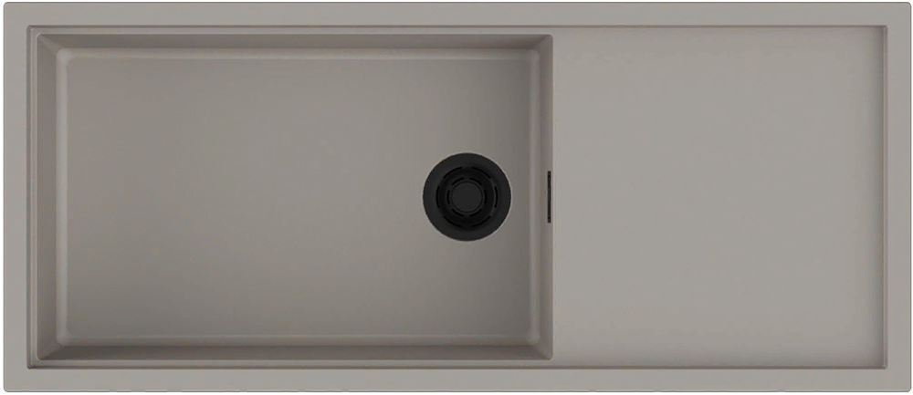 Фото товара: Omoikiri Sintesi 116-GR, мойка, керамика, leningrad grey
