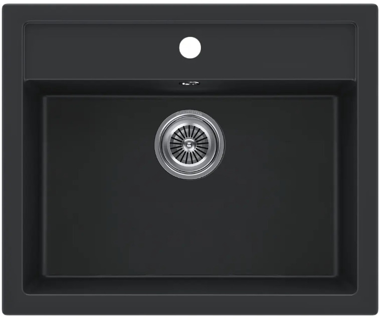 Фото товара: KUCHENSTERN TOP 60, мойка, гранит, черный
