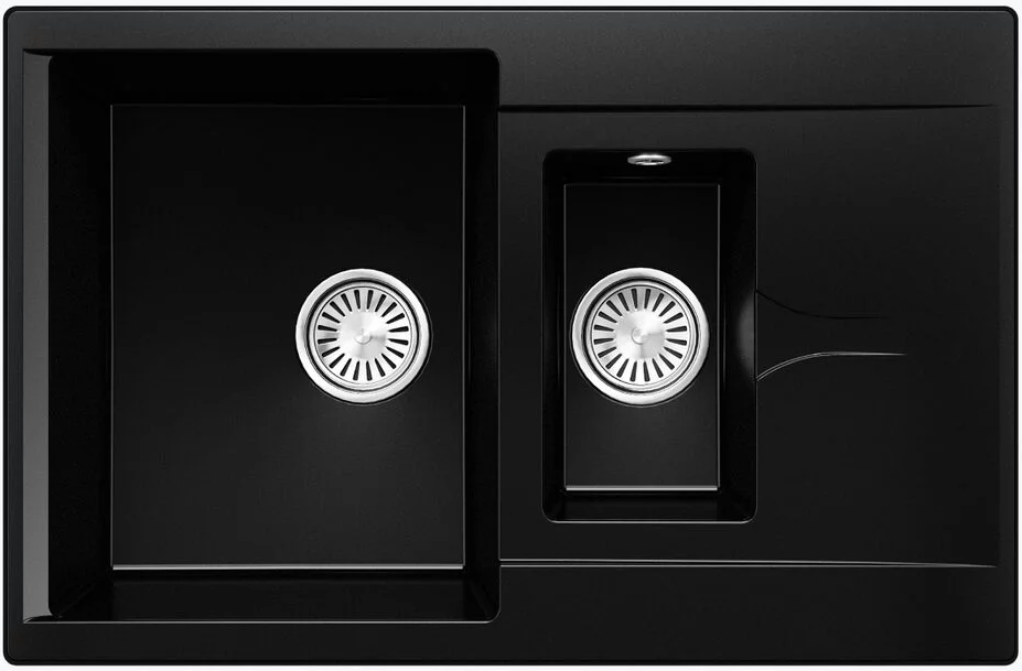 Фото товара: Polygran BRIG-770, мойка, мрамор, космос 316