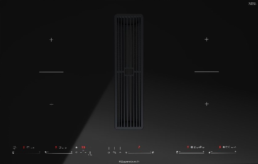 Фото товара: Kuppersbusch KMI 8590.0 SR Black Velvet индукционная поверхность