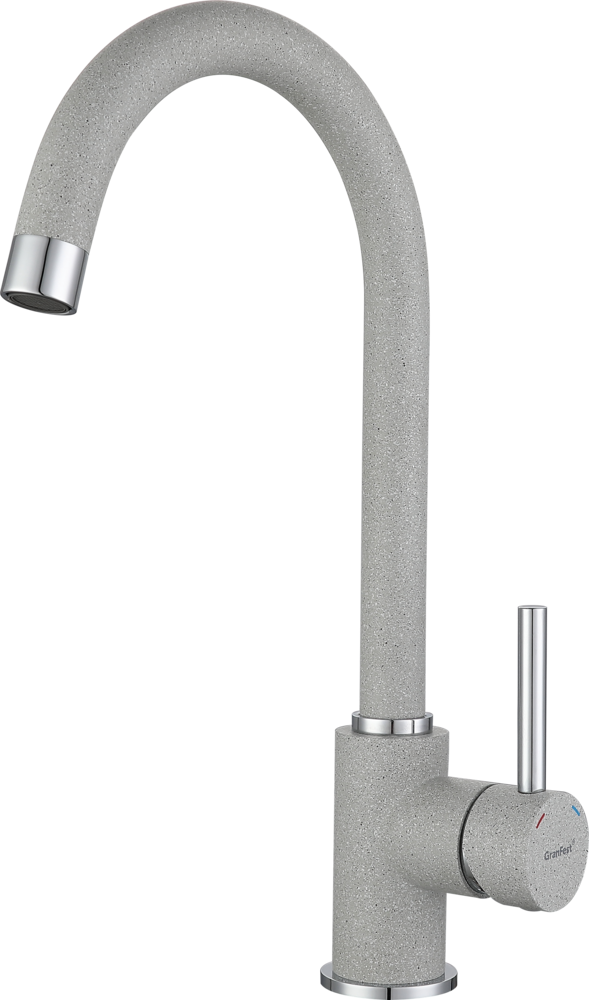 Фото товара: GranFest 3650, смеситель, мрамор, серый