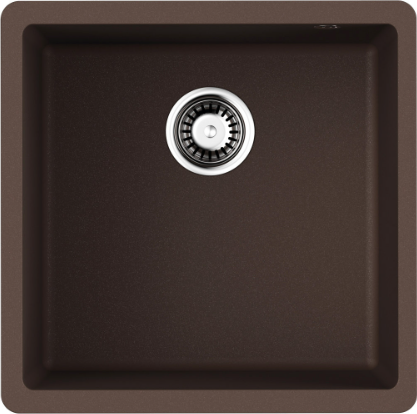 Omoikiri Bosen 44-U-ES, мойка, гранит, espresso Детальное фото товара: Omoikiri Bosen 44-U-ES, мойка, гранит, espresso