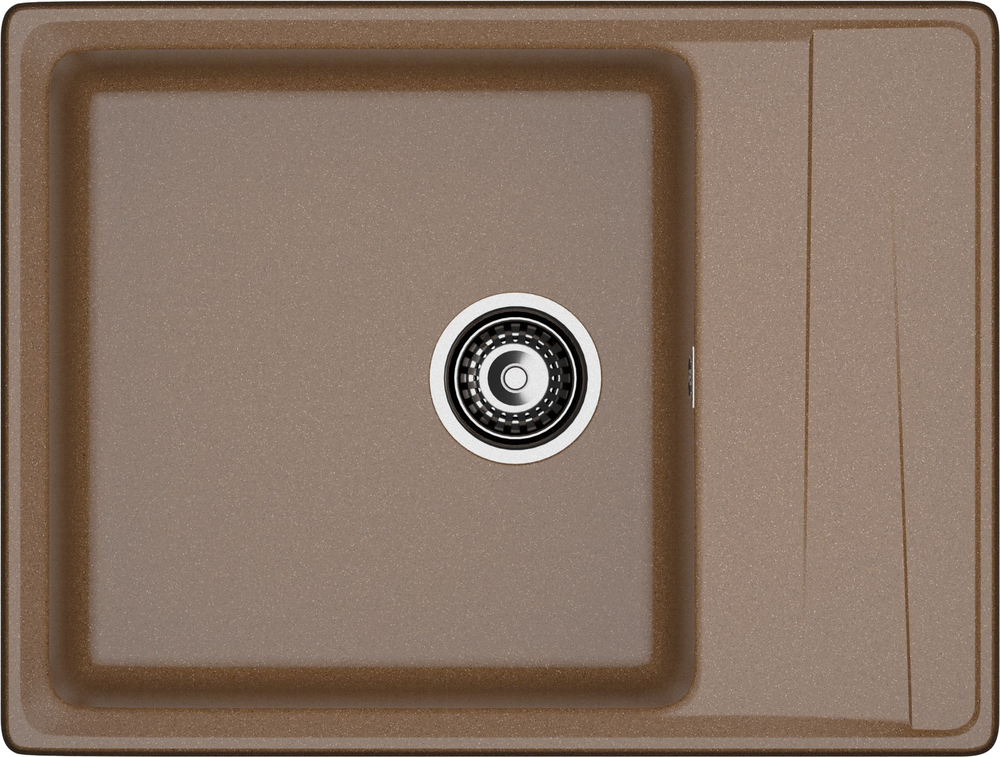 Фото товара: GranFest LEVEL GF-LV-660L, мойка, мрамор, терракот