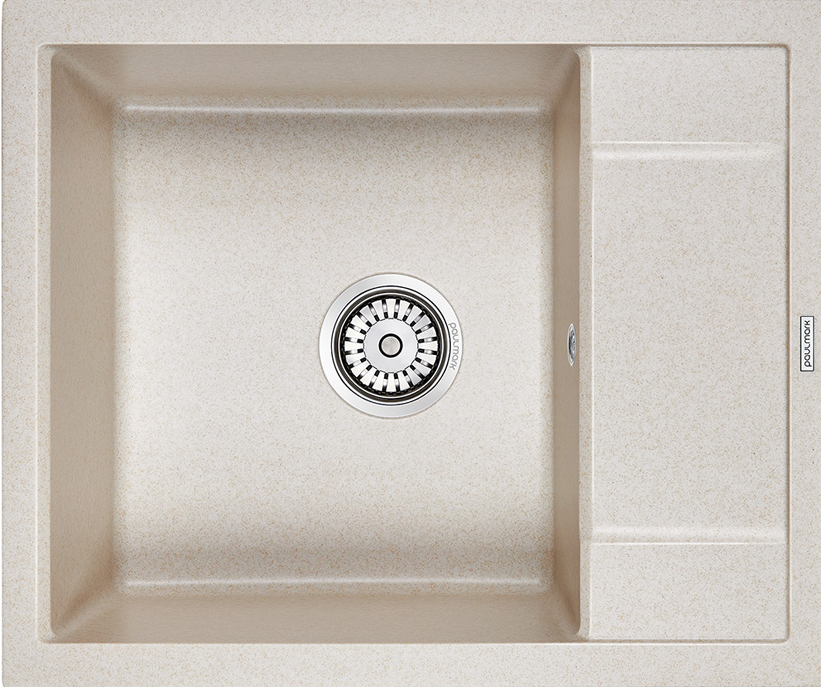 Детальное фото товара: Paulmark FLUGEN 50-600, мойка, гранит, бежевый