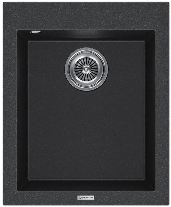 Фото товара: KUCHENSTERN OBEN 45, мойка, гранит, антрацит