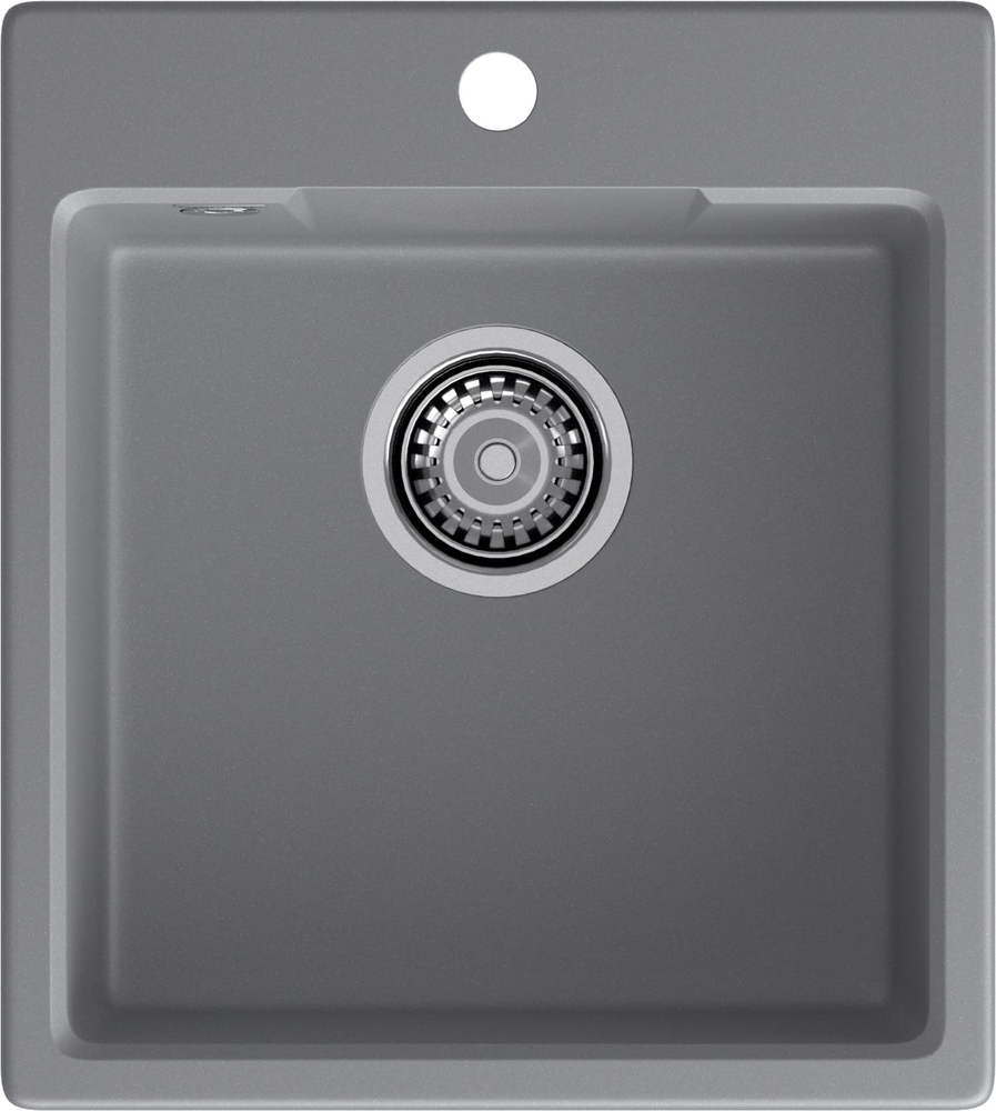 Фото товара: GranFest URBAN GF-UR-644, мойка, гранит, темно-серый