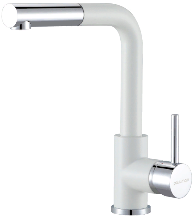 Фото товара: Paulmark KASSEL, смеситель, белый матовый