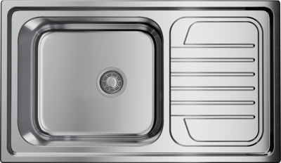 Фото товара: Omoikiri Haruna 86-IN, мойка, нержавеющая сталь
