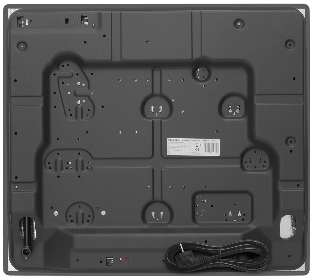 Детальное фото товара: MEFERI MGH604BK GLASS COMFORT газовая поверхность