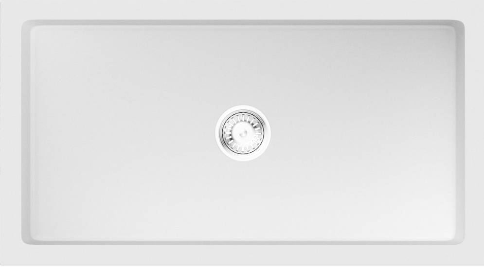 Фото товара: Omoikiri Mikura 76-WH, мойка, керамика, белый
