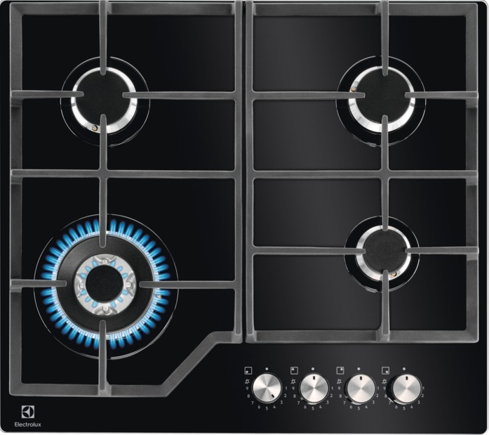 Фото товара: Electrolux KGG64362K газовая поверхность