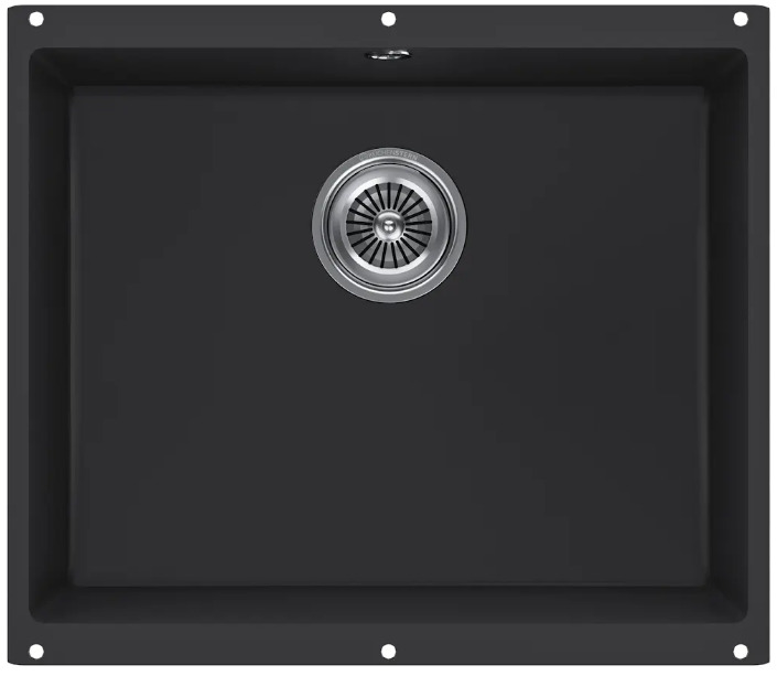 Фото товара: KUCHENSTERN UNDER 60, мойка, гранит, черный