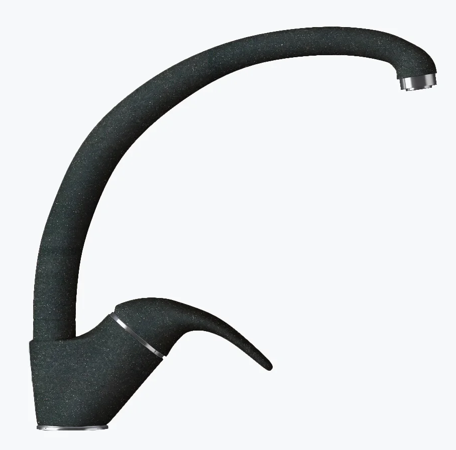 Фото товара: Polygran Высокий, смеситель, космос 316